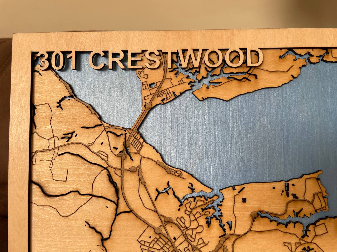 Custom Address Plaque – Unique New Home, Realtor & Family Gift